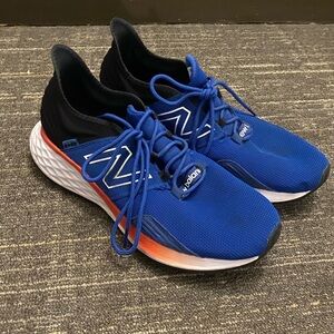 New Balance Royal Blue Running Shoes with Orange Trim Men’s Size 11 Fresh Foam